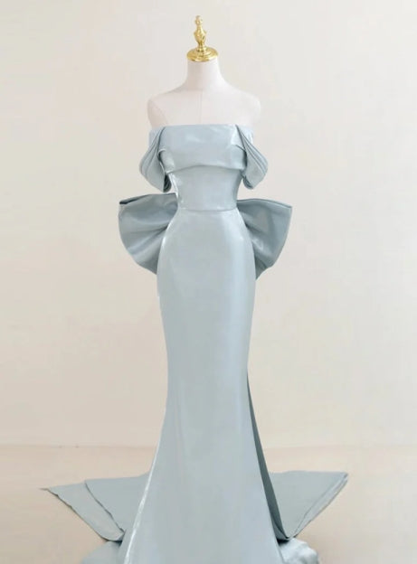 Elegant Off Shoulder Mermaid Party Prom Formal Evening Dress